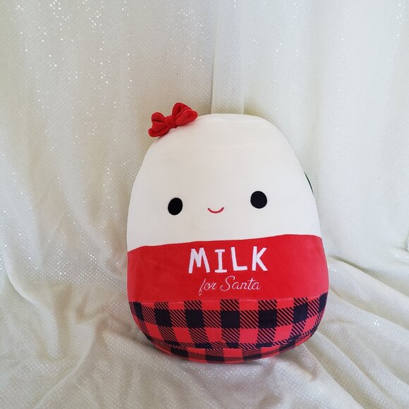 Large 14" SQUISHMALLOWS Milk for Santa "Alten" - Picture 4 of 9